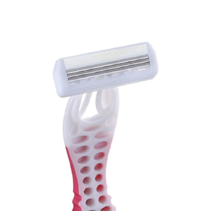 triple blade women's disposable razor-2